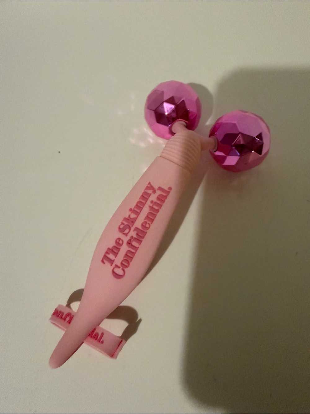 Skinny Confidential Facial Roller - Pink Balls Rare Discontinued